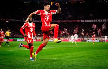 El extremo guajiro Luis Díaz ha sido unas de las figuras del Bayern Múnich alemán esta temporada. Es uno de los fichajes más importantes que han hecho en los últimos años. Foto: Getty