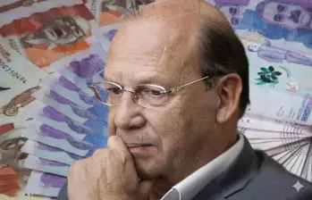 Germán Ávila, ministro de Hacienda. FOTO: Colprensa, editada con IA