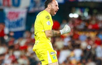 David Ospina dejó una huella importante en el club verde. FOTO MANUEL SALDARRIAGA