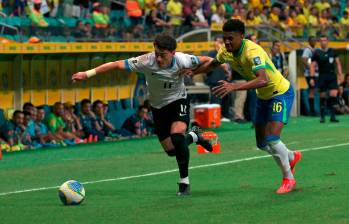 Uruguay y Brasil igualaron en el cierre de la fecha 12 de las Eliminatorias. FOTO CONMEBOL