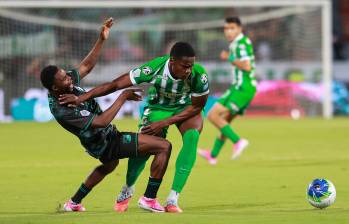 Néider Parra, defensor central de 21 años de Atlético Nacional. FOTO: Manuel Saldarriaga