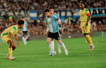 El futbolista argentino Lionel Messi ha disputado 208 partidos con la Selección de su país. Foto: tomada del x de @SelecciónArgentina