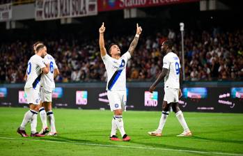 Lautaro Martínez lleva 9 goles en 7 jornadas de Serie A. FOTO X @Inter_es