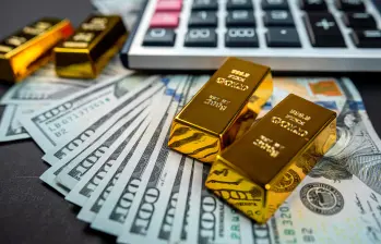 El oro es el tercer producto más exportado por Colombia, después del petróleo y el café. Foto: Depositphotos