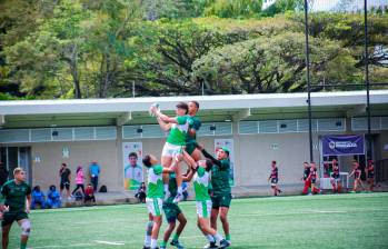 En el rugby, Antioquia mostró superioridad en Juegos. En masculino, este jueves, el elenco departamental se quedó con el oro luego de vencer a su similar de Risaralda. FOTO cortesía juegos nacionales juveniles