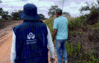 La Defensoría del Pueblo alertó por nuevas afectaciones a la población civil y amenazas contra personeros en el Catatumbo. FOTO cortesía Defensoría del Pueblo