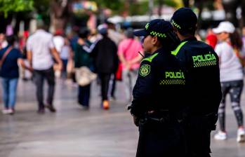 La incorporación de los 8.000 aspirantes a patrulleros es una buena noticia para ciudades como Medellín, que arrastran un déficit de pie de fuerza. FOTO: EL COLOMBIANO