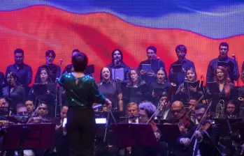 Foto de referencia de un concierto de Filarmed en el Teatro Metropolitano. Foto: Esneyder Gutiérrez Cardona.