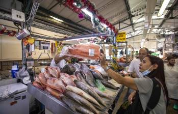 En general, en Colombia el consumo de pescado aún es muy bajo, pues está en 9,5 kilos anuales; mientras en la región de 11 kilos y en el mundo es de 21 kilos. Foto: Carlos Velásquez.
