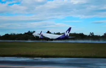 La aerolínea Wingo anunció que operará más de 750 vuelos entre el 3 y el 13 de octubre (semana de receso), reforzando rutas hacia el Caribe, Antioquia y Bucaramanga. FOTO: Cortesía Wingo