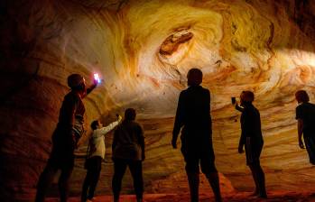 La cueva de los colores está ubicada a 18 kilómetros de Florencia, Caquetá. FOTO Camilo Suárez