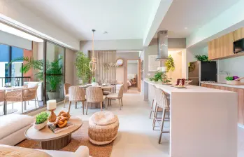 Apartamento modelo Llano kristal. FOTO: Renders ilustrativos del proyecto 