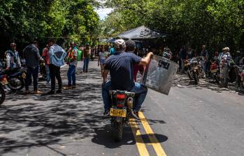 Los bloqueos viales se constituyen en un agudo dolor de cabeza para las actividades productivas. FOTO EL COLOMBIANO