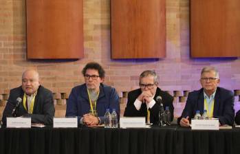 Algunos de quienes hicieron parte del secretariado de las Farc, citados ante la JEP por delito de secuestro en 2022. FOTO: JEP