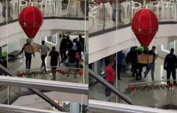 Autoridades identificaron a los asaltantes y buscan a seis más tras el violento atraco. FOTO: captura de video.