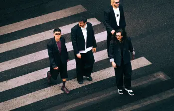 De izquierda a derecha: Martín Vargas, Juan Pablo Isaza, Simón Vargas y Juan Pablo Villamil. FOTO Cortesía GEF.
