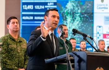 El ministro de Defensa Nacional, general (r) Pedro Sánchez. FOTO: CORTESÍA MINDEFENSA.