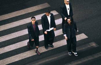 De izquierda a derecha: Martín Vargas, Juan Pablo Isaza, Simón Vargas y Juan Pablo Villamil. FOTO Cortesía GEF.