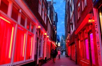 El Barrio Rojo es uno de los sectores más visitados de Ámsterdam. FOTO: cortesía Viajar Holanda