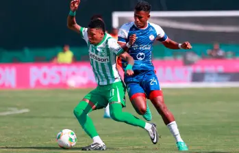 Nacional recibe a Alianza en el Polideportivo Sur de Envigado. FOTO MANUEL SALDARRIAGA