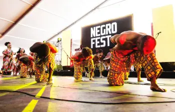 El festival también ha estado en Bogotá. FOTO: Negro Fest