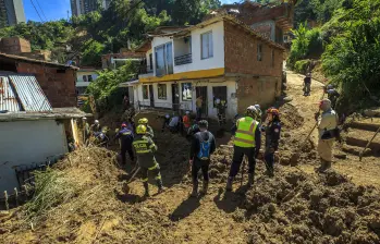 Imagen de referencia de una de las emergencia causadas por las lluvias en Antioquia. Foto: Andrés Camilo Suárez Echeverry