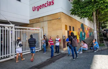 Aspecto del servicio de urgencias del Hospital Alma Máter, uno de los firmantes de la alerta. FOTO: Esneyder Gutiérrez Cardona