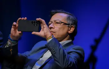 El presidente Gustavo Petro se convirtió en un detractor constante del control político que le hacen los medios de comunicación. FOTO PRESIDENCIA