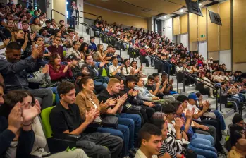 Los estudiantes están teniendo actividades de inducción durante toda la semana. FOTO: CORTESÍA UNAL