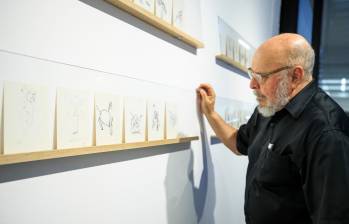 La exposición estará abierta al público hasta finales de febrero. La idea de los organizadores en continuar con otras muestras del trabajo de artistas de la ciudad y la región. Foto: Camilo Suárez. 