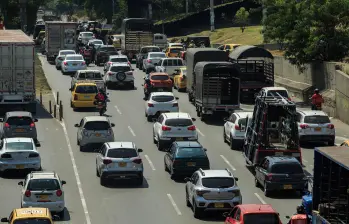 Imagen de referencia del pico y placa en Medellín. Foto: Andrés Camilo Suárez Echeverry