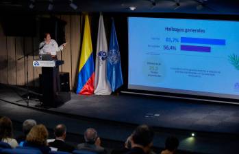 La defensora Iris Marín instó a fortalecer protocolos contra la violencia política, el diálogo democrático y la difusión de información verificada durante la campaña. FOTO: DEFENSORÍA DEL PUEBLO