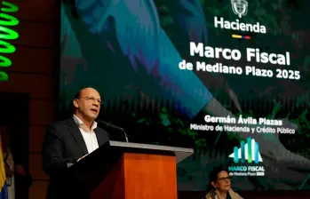 El ministro de Hacienda, Germán Ávila, anunció una nueva reforma tributaria en Colombia. FOTO CORTESÍA MINHACIENDA
