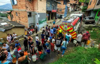 Los cortes se deben al mantenimiento y modernización de los tanques así como de las tuberías de conducción. FOTO: Camilo Suárez