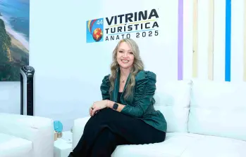 En la foto Paula Cortés Calle, presidente ejecutiva de Anato. La Vitrina Turística de Anato se realizará del 25 al 27 de febrero en Bogotá y reunirá a miles de actores del sector turismo. CORTESÍA ANATO