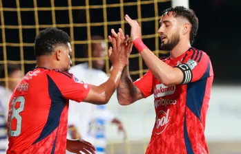 Deportivo Independiente Medellín jugó 8 partidos como local en la Liga Betplay: ganó 3, empató 2 y perdió 3. FOTO: MANUEL SALDARRIAGA 