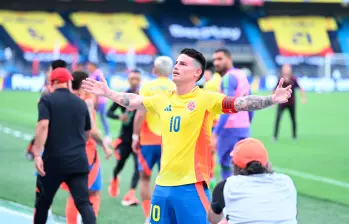 James Rodríguez será inicialista frente a Croacia. FOTO COLPRENSA