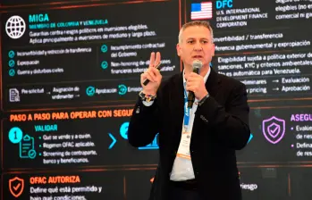 Jorge Jaller aseguró que Venezuela cuenta con gas suficiente para atender las necesidades de Colombia y propuso convertir ese recurso en una oportunidad de cooperación energética binacional. FOTO CORTESÍA ANALDEX