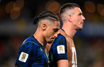 El futbolista brasileño Raphinha no ha logrado marcar gol en los dos mundiales que ha disputado con su selección. Foto: Getty