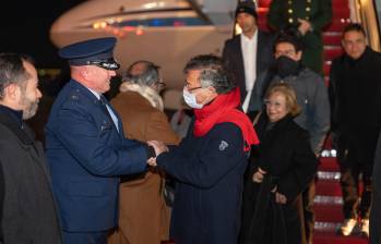 El encuentro con el presidente Donal Trump está previsto para este martes. Foto: Juan Diego Cano/Joel González - Presidencia de la República.