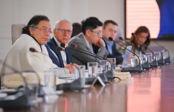 El presidente Gustavo Petro habló por casi dos horas sobre la crisis del sistema de salud. Sin embargo, entregó datos que no coinciden con su propio Gobierno y hasta señaló de criminales a las EPS. FOTO Presidencia