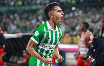 Juan Manuel Rengifo viene de ser la figura de Nacional en el triunfo ante Internacional de Bogotá, duelo en el que marcó gol. Foto: Manuel Saldarriaga Quintero.