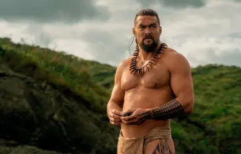 Jason Momoa protagoniza El gran guerrero, la nueva serie histórica basada en Hawái, donde él nació. FOTO Cortesía