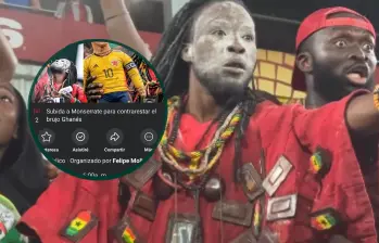 Decenas de hinchas fueron convocados a subir este jueves a Monserrate como muestra simbólica de apoyo a la Selección Colombia antes del duelo frente a Ghana en el Mundial 2026. FOTO: redes sociales.