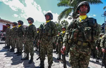 El Ejército envió refuerzo al municipio caucano de Suárez para frenar la incursión de los terroristas. FOTO DE REFERENCIA: MANUEL SALDARRIAGA.