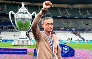 El entrenador español Luis Enrique Martínez llegó al PSG en 2023. De acuerdo con lo que ha manifestado, su idea es concretar un proyecto a largo plazo con el equipo. El objetivo principal es la Champions. FOTO getty