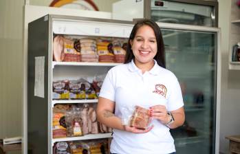 Manuela Castro está al frente de Sasoni, uno de las microempresas acompañadas por Interactural. Foto: cortesía.
