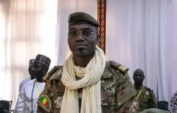 El ministro de Defensa de Malí, Sadio Camara, murió tras resultar herido en un ataque contra su residencia durante una ofensiva armada coordinada. FOTO: AFP. 