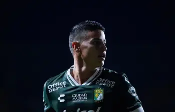 James Rodríguez llegó al León de México en enero del 2025. Su contrato finaliza en diciembre. Foto: tomada del x de @clubleonfc