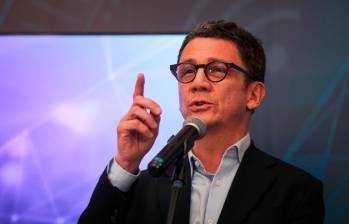 El superintendente de Sociedades, Billy Escobar, visitó ayer Medellín para asistir al Foro de Sostenibilidad de la Cámara de Comercio. FOTO Colprensa.